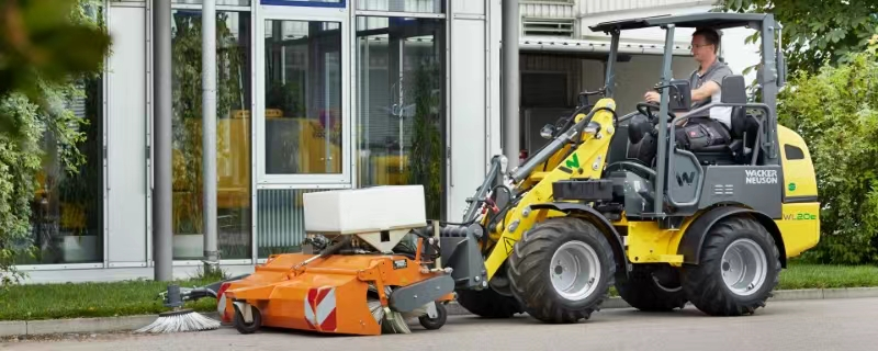 Typical application of KMR bearing in wheel loaders